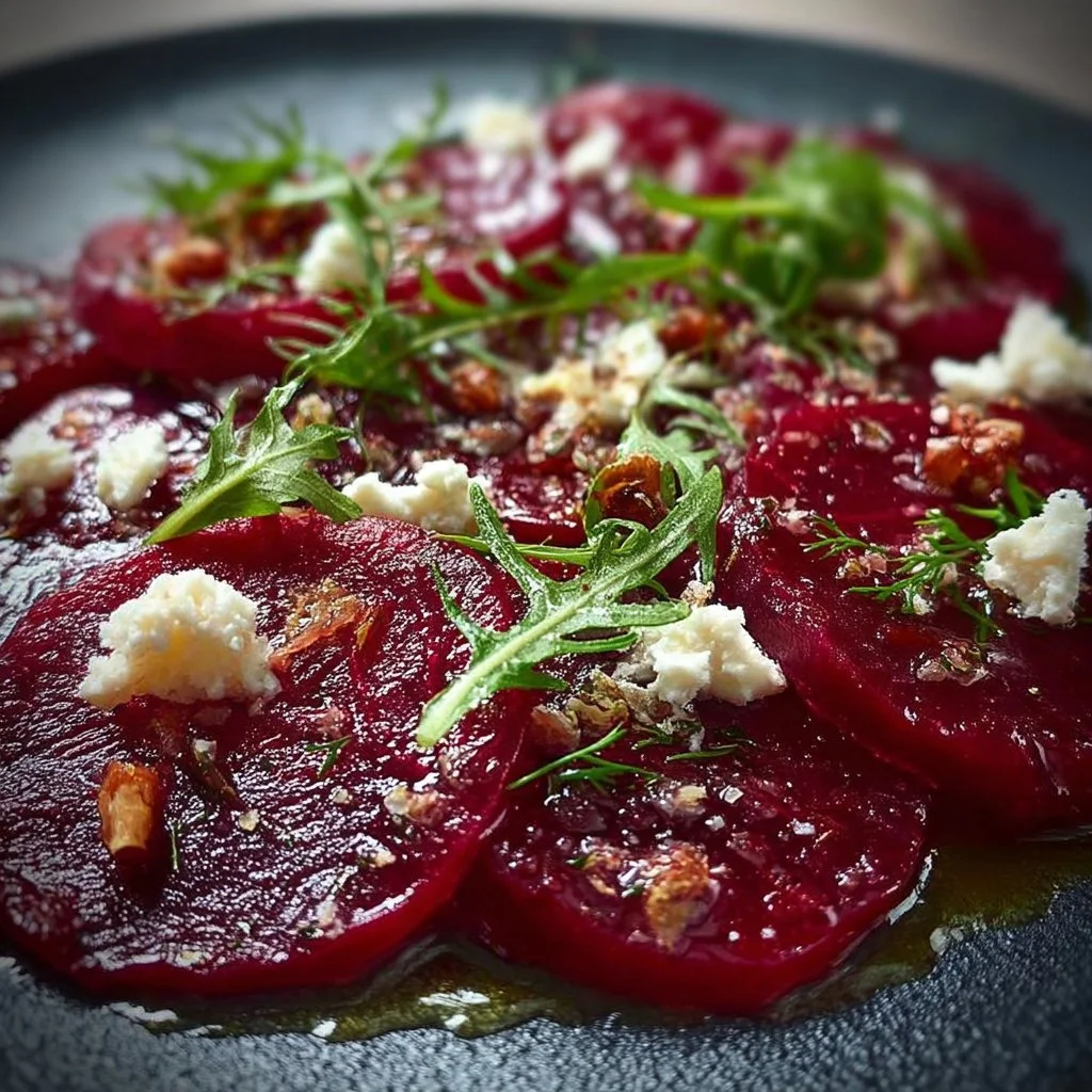 Rote Bete-Carpaccio