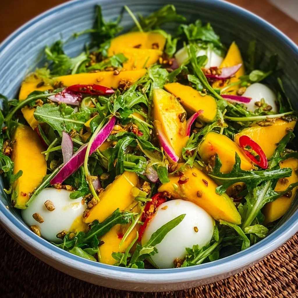 Rucola-Mango-Salat