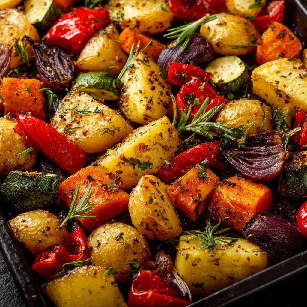 Simple Oven Vegetables with Roasted Flavors