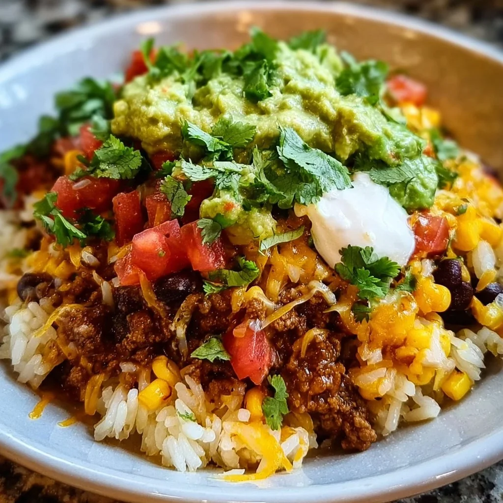 Taco-Reis-Schüssel