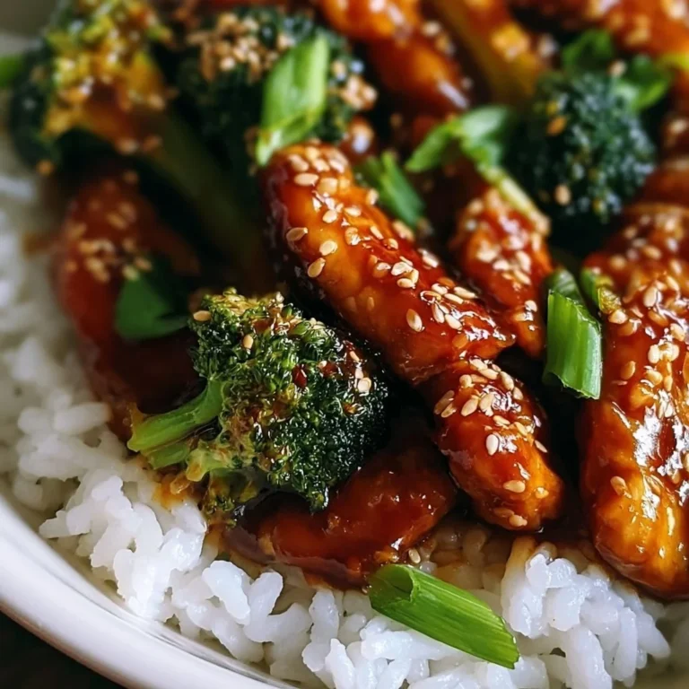 Proteinreiches Sesam-Hähnchen in asiatischem Stil, zubereitet mit frischen Zutaten.
