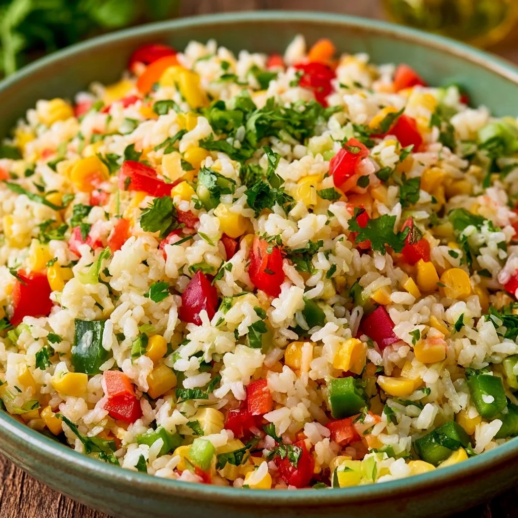 Einfacher Reissalat