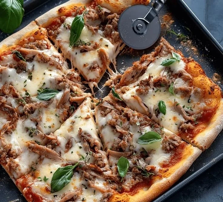 Fitness-Pizza mit Skyr - proteinreiche gesunde Option