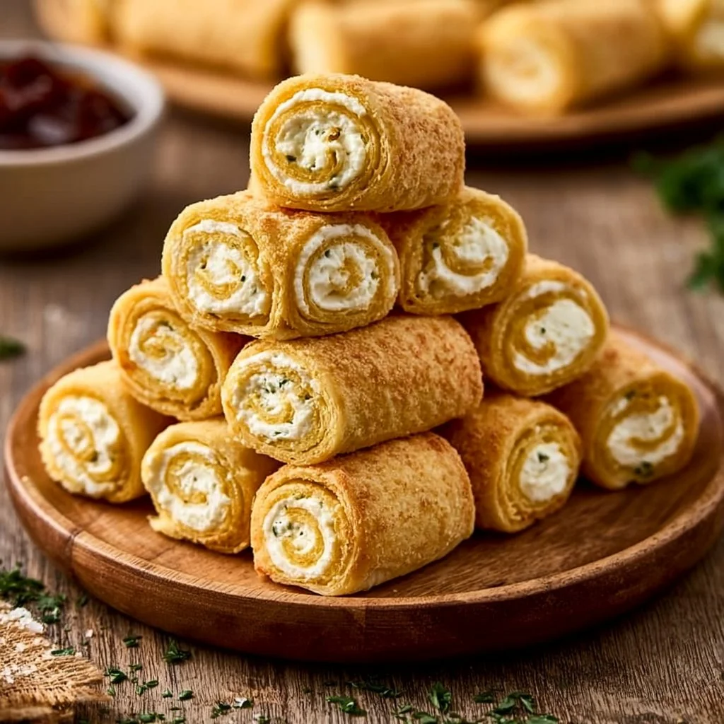 Frischkäse Roll-Ups