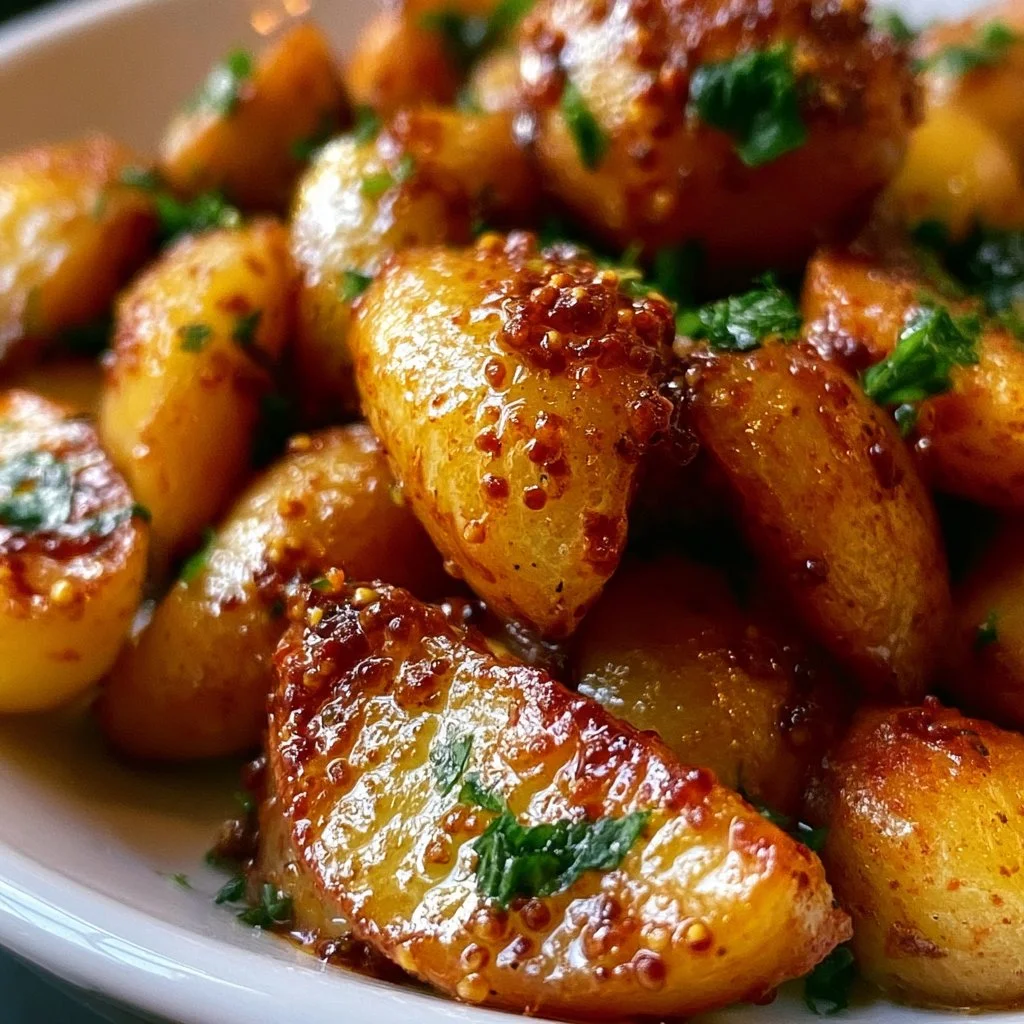 Honig-Senf-Kartoffeln