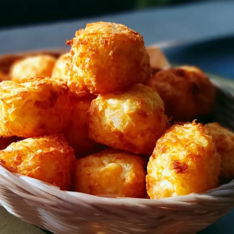 Knusprige Käse Puff Snacks in einer Schüssel auf einem Holztablett