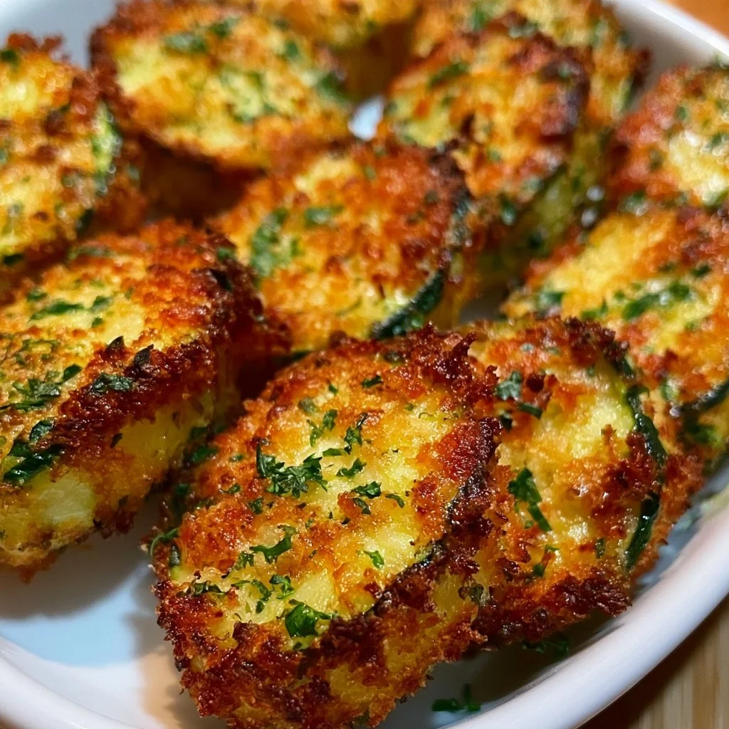 Knusprige Zucchini-Häppchen