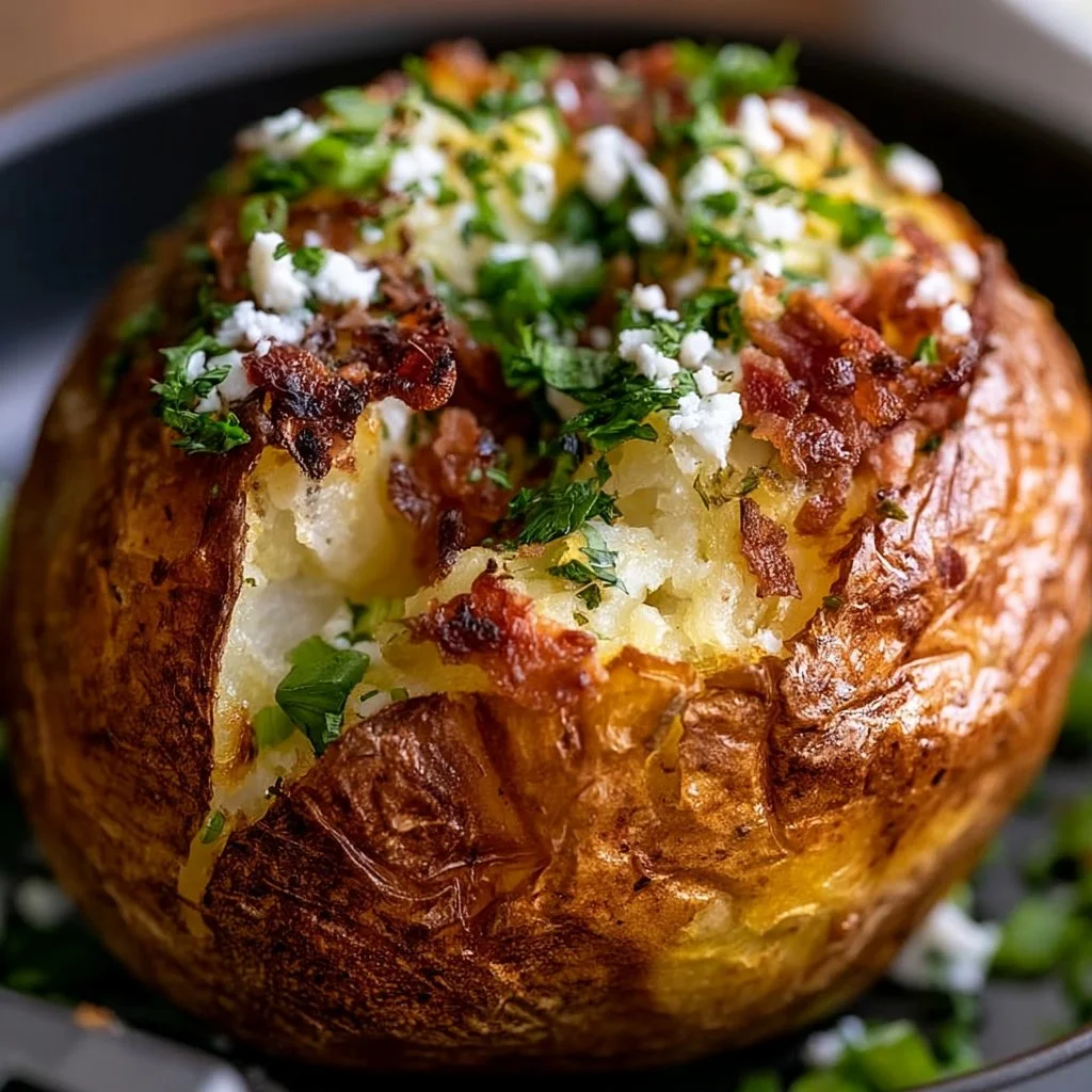 Perfekte Airfryer Ofenkartoffel: Knusprig Außen, Zart Innen!
