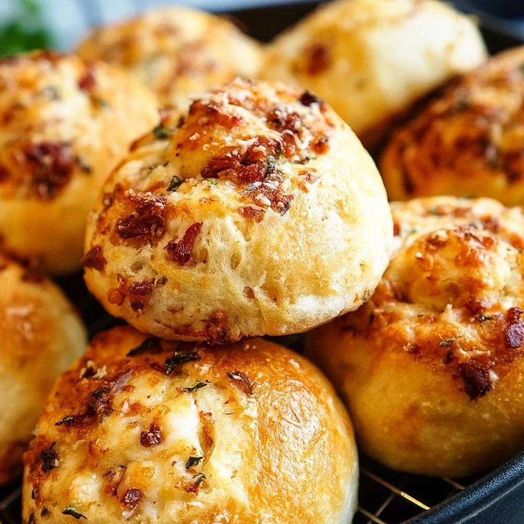 Pizzabrötchen mit Quark