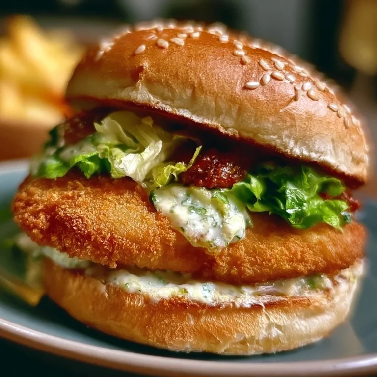 Knuspriges Hähnchen-Caesar-Sandwich mit frischen Zutaten